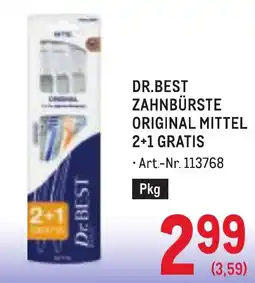 Metro Dr.Best Zahnbürste Original Mittel Angebot