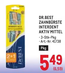 Metro Dr.Best Zahnborste Interdent Aktiv Mittel Angebot