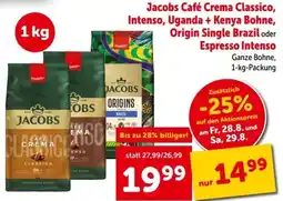 Interspar Jacobs Café Crema Classico Angebot
