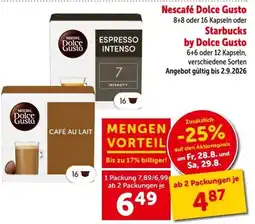 Interspar Nescafé Dolce Gusto Espresso Intenso Angebot