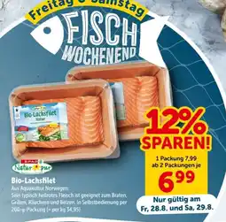 Interspar Natur pur Bio-Lachsfilet Angebot