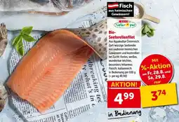 Interspar Natur pur Bio-Seeforellenfilet Angebot