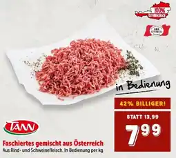 Interspar TANN Faschiertes gemischt aus Österreich Angebot