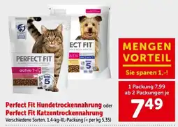 Interspar Perfect Fit Hundetrockennahrung oder Perfect Fit Katzentrockennahrung Angebot