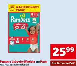 Interspar Pampers baby-dry Pants Angebot