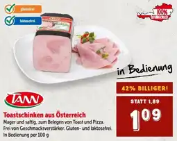 Interspar TANN Toastschinken aus Österreich Angebot
