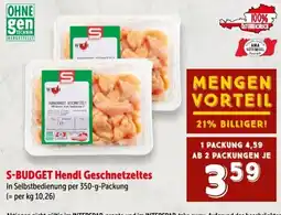 Interspar S-Budget Hendl Geschnetzeltes Angebot