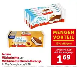 Interspar Ferrero Milchschnitte Angebot