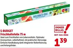 Interspar S-Budget Frischhaltefolie Angebot