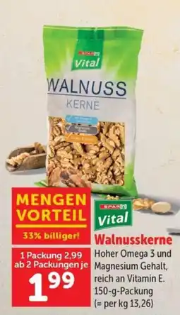 Interspar Vital Walnusskerne Angebot