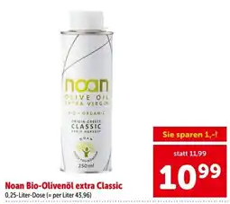 Interspar Noan Bio-Olivenöl extra Classic Angebot