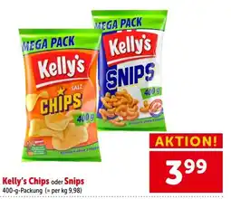 Interspar Kelly's Chips oder Snips Angebot