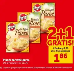 Interspar Pfanni Kartoffelpüree Angebot