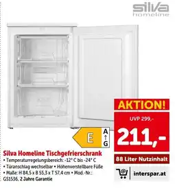 Interspar Silva Homeline Tischgefrierschrank Angebot
