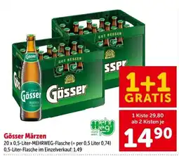 Interspar Gösser Märzen Angebot