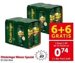 Interspar Ottakringer Wiener Spezial Angebot