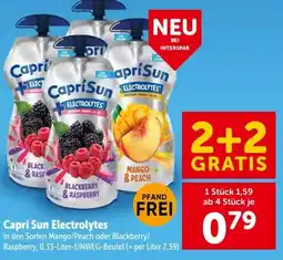 Interspar Capri Sun Electrolytes Angebot