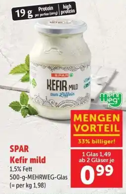 Interspar SPAR Kefir mild Angebot