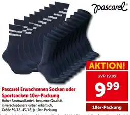 Interspar Pascarel Erwachsenen Socken oder Sportsocken Angebot
