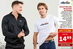 Interspar ellesse Herren-T-Shirt oder Herren-Pants Angebot