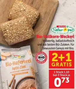 Interspar Natur pur Bio-Vollkorn-Weckerl Angebot
