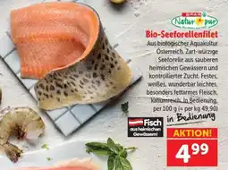 Interspar SPAR Natur pur Bio-Seeforellenfilet Angebot