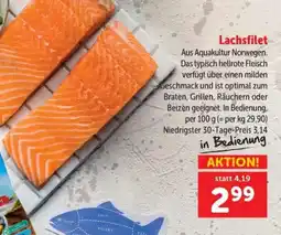 Interspar Lachsfilet Angebot