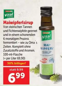 Interspar Vital Pure Maiwipfersirup Angebot
