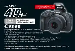 Media Markt Canon EOS R100 Systemkamera Angebot