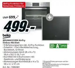 Media Markt beko BBUMA12320X Airfry Einbau-Herdset Angebot