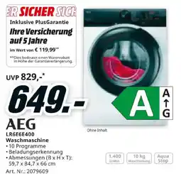 Media Markt AEG Waschmaschine Angebot