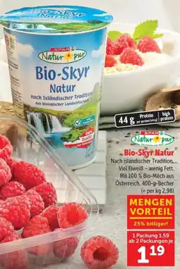 Interspar Natur pur Bio-Skyr Natur Angebot
