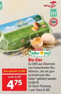 Interspar Bio-Eier Angebot