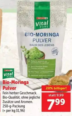 Interspar Vital Pure Bio-Moringa Pulver Angebot