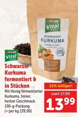 Interspar Vital Pure Schwarzer Kurkuma Angebot