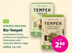 Denn's Biomarkt Peaceful Delicious Bio-Tempeh Angebot