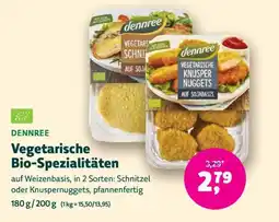 Denn's Biomarkt Dennree Vegetarische Bio-Spezialitäten Angebot