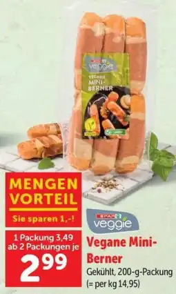 Interspar Vegane Mini-Berner Angebot