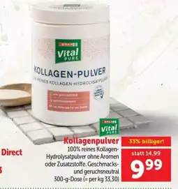 Interspar Vital Pure Kollagenpulver Angebot