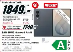 Media Markt Samsung Galaxy Z Fold8 Angebot