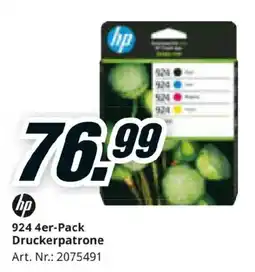 Media Markt hp 924 4er-Pack Druckerpatrone Angebot