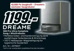 Media Markt Dreame X60 Pro Ultra Complete Saug-/Wischroboter Angebot