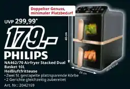 Media Markt Philips Airfryer Stacked Dual Basket 10L Angebot
