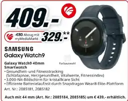 Media Markt Samsung Galaxy Watch9 Angebot