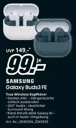 Media Markt Samsung Galaxy Buds3 FE Angebot