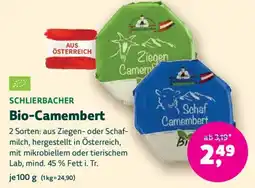 Denn's Biomarkt Schlierbacher Bio-Camembert Angebot