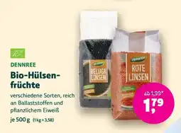 Denn's Biomarkt Dennree Bio-Hülsenfrüchte Angebot