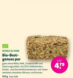 Denn's Biomarkt Whole & Pure Bio-Brot-genuss pur Angebot