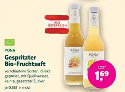 Denn's Biomarkt PONA Gespritzter Bio-Fruchtsaft Angebot
