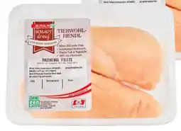 Eurospar Spar Schaut drauf Tierwohl-Hendl-Filet Angebot
